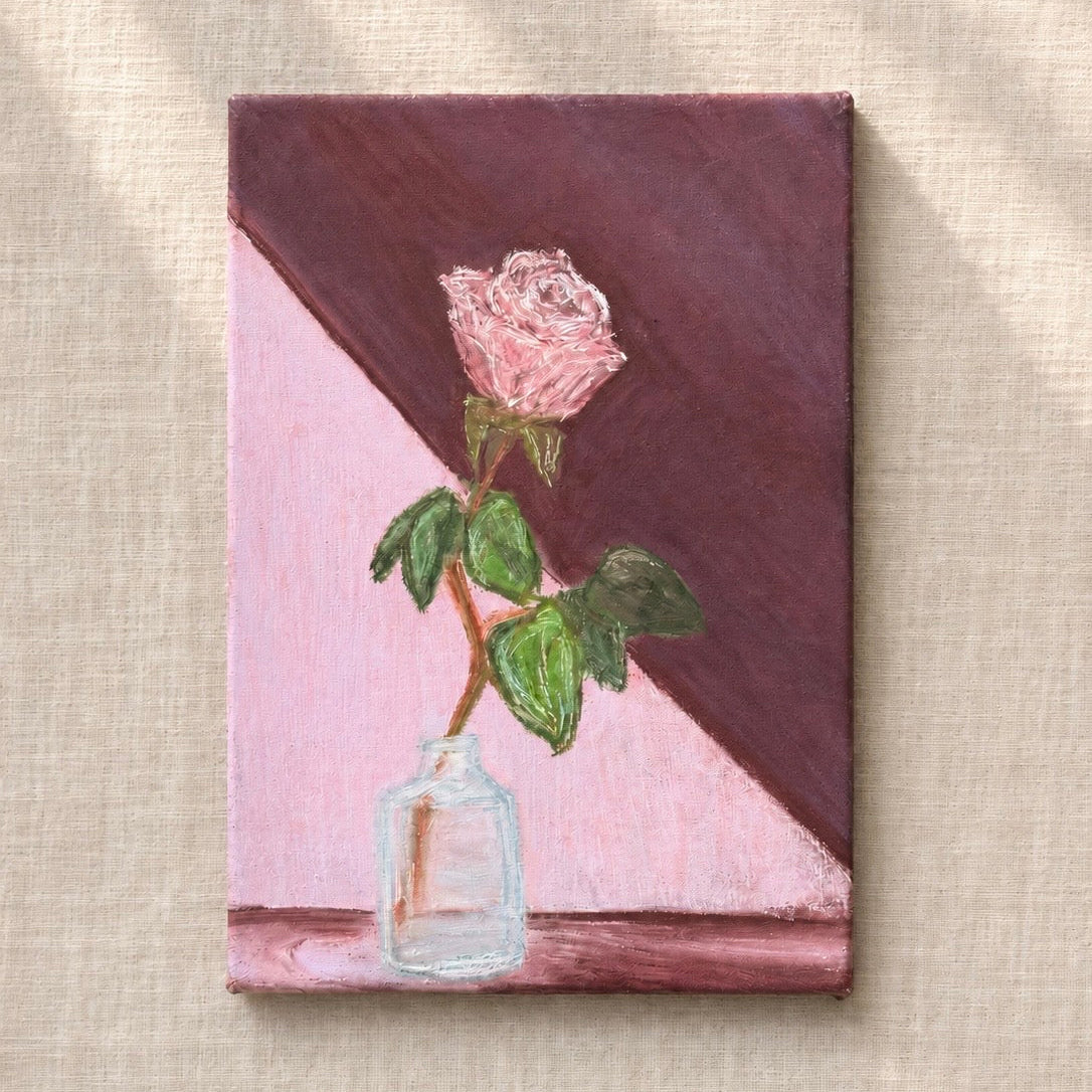 “Rose” soft pastel color study