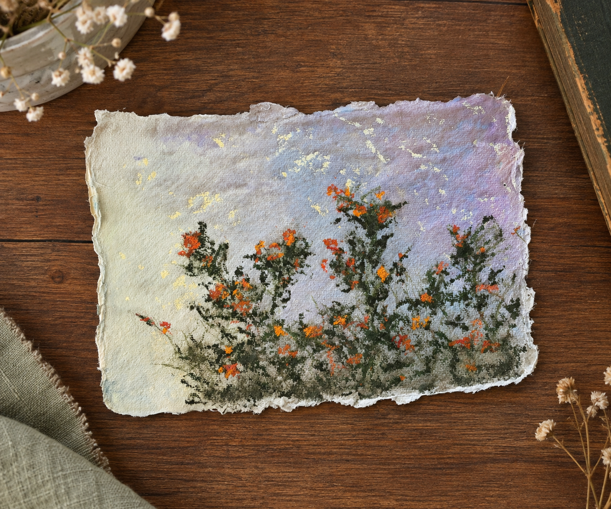 Wild Meadow No.1 | 6x4 soft pastel