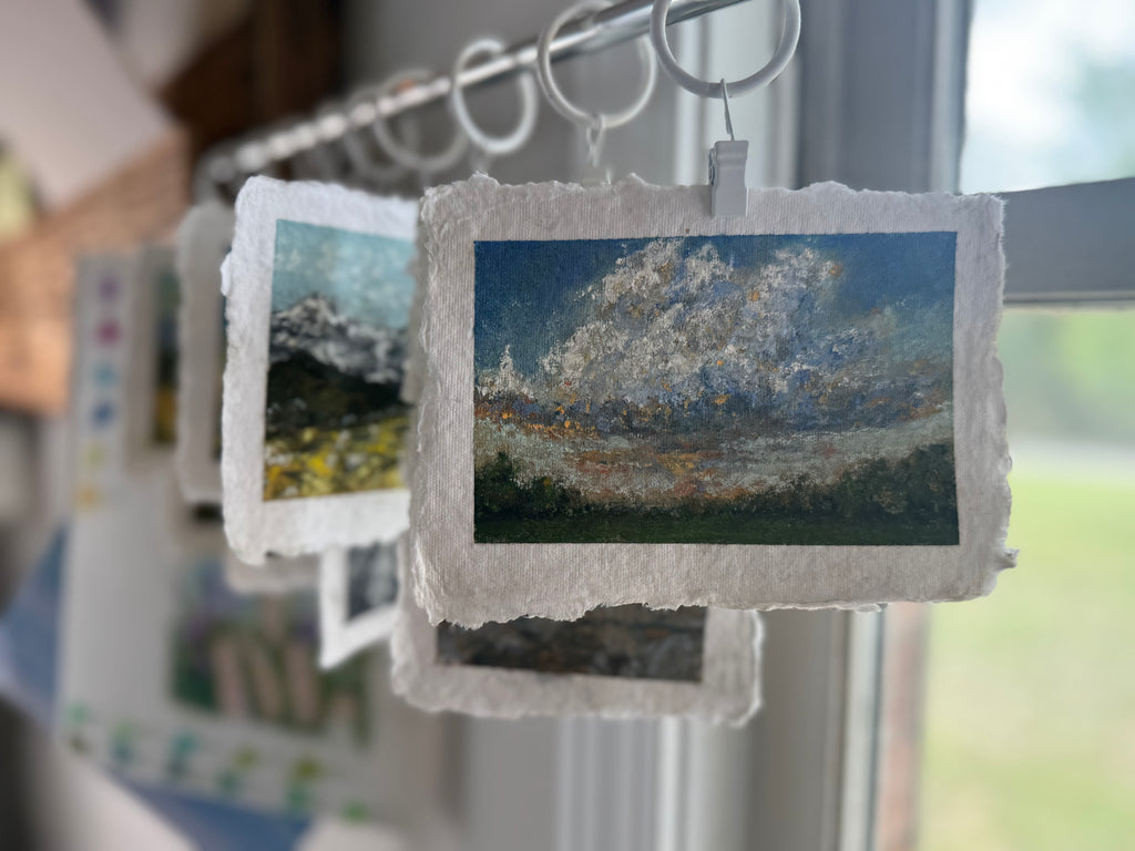 “The Big Little Sky” Original Soft Pastel