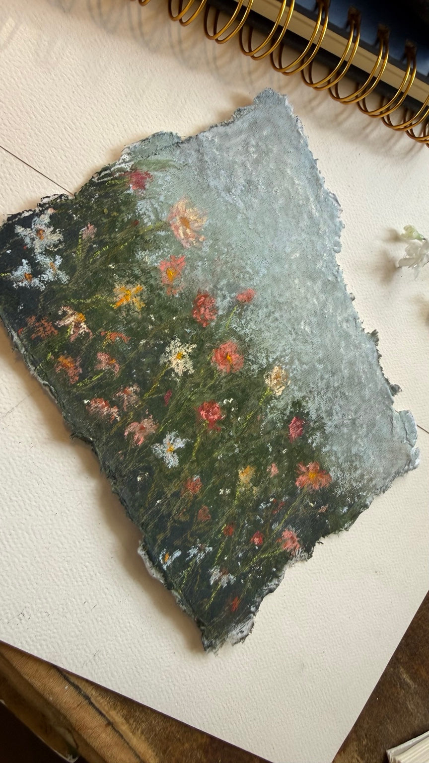 Dream of Flowers No.1 | 6x 4 soft pastel