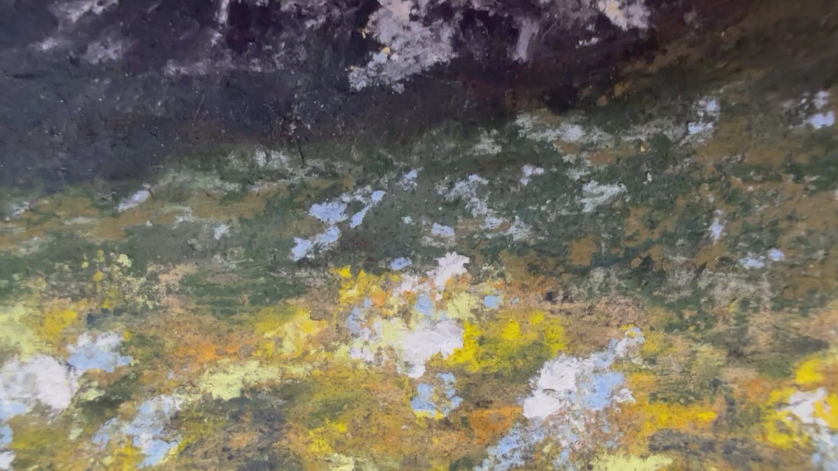“Simple Mountain” Original Soft Pastel
